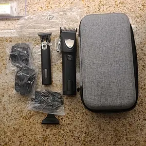 Product Review of Electric Hair Trimmer, 1 Set Multifunctional Portable Rechargeable Hair Trimmer Shaver for Men, Hair Clipper with Display, Hair Clippers Set from P**5