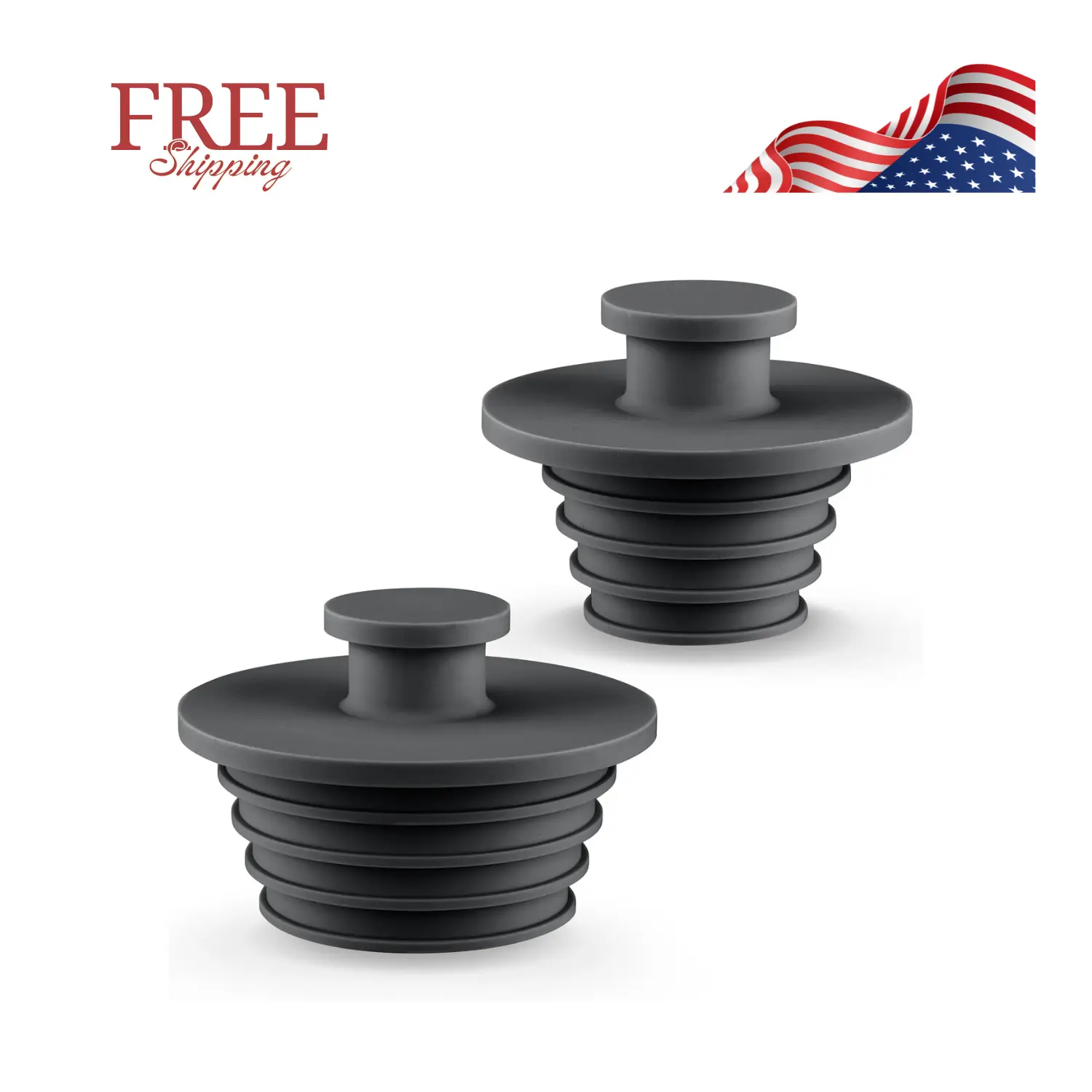 Bathtub Stopper 2pcs Sink Drain Plug Bathtub Stopper 2pcs Sink Drain Plug