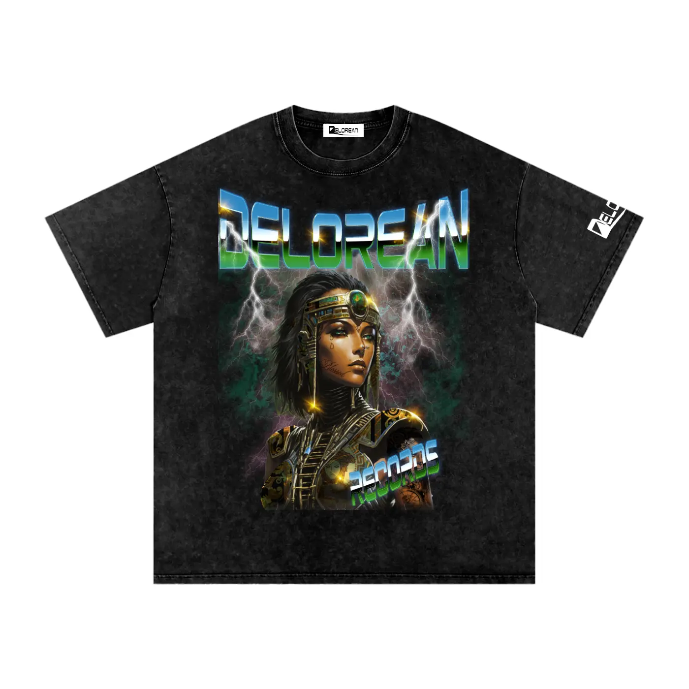 "Delorean Records" Oversized T-Shirt