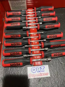 QRT Mag Lock Custom Icon Nut Driver Organizer Rails