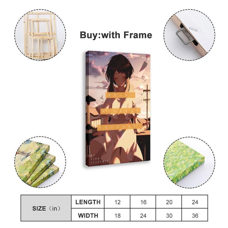 Anime My Hero Academia Deku VII Canvas Poster Wall Art for Home Bedroom Office Dorm Room Decor