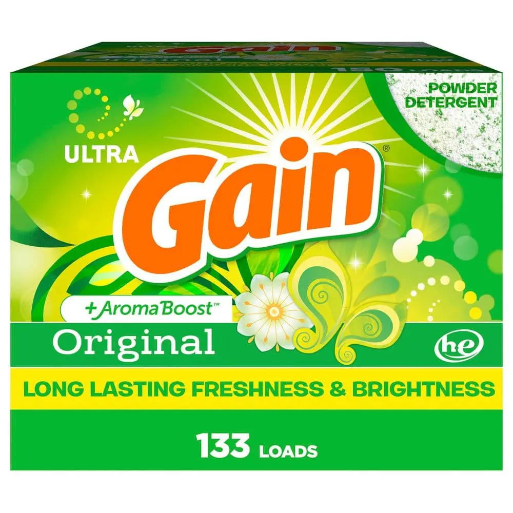 123 oz. Plus Aroma Boost Ultra HE Original Scent Powder Laundry Detergent (133-Loads)