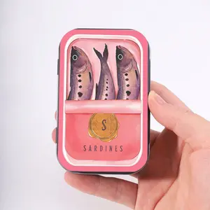 Metal Rectangular Storage Box, Mini Portable Hinged Organizer, Small Storage Container for Pins, Candy, Jewelry, Crafts, Home Organization