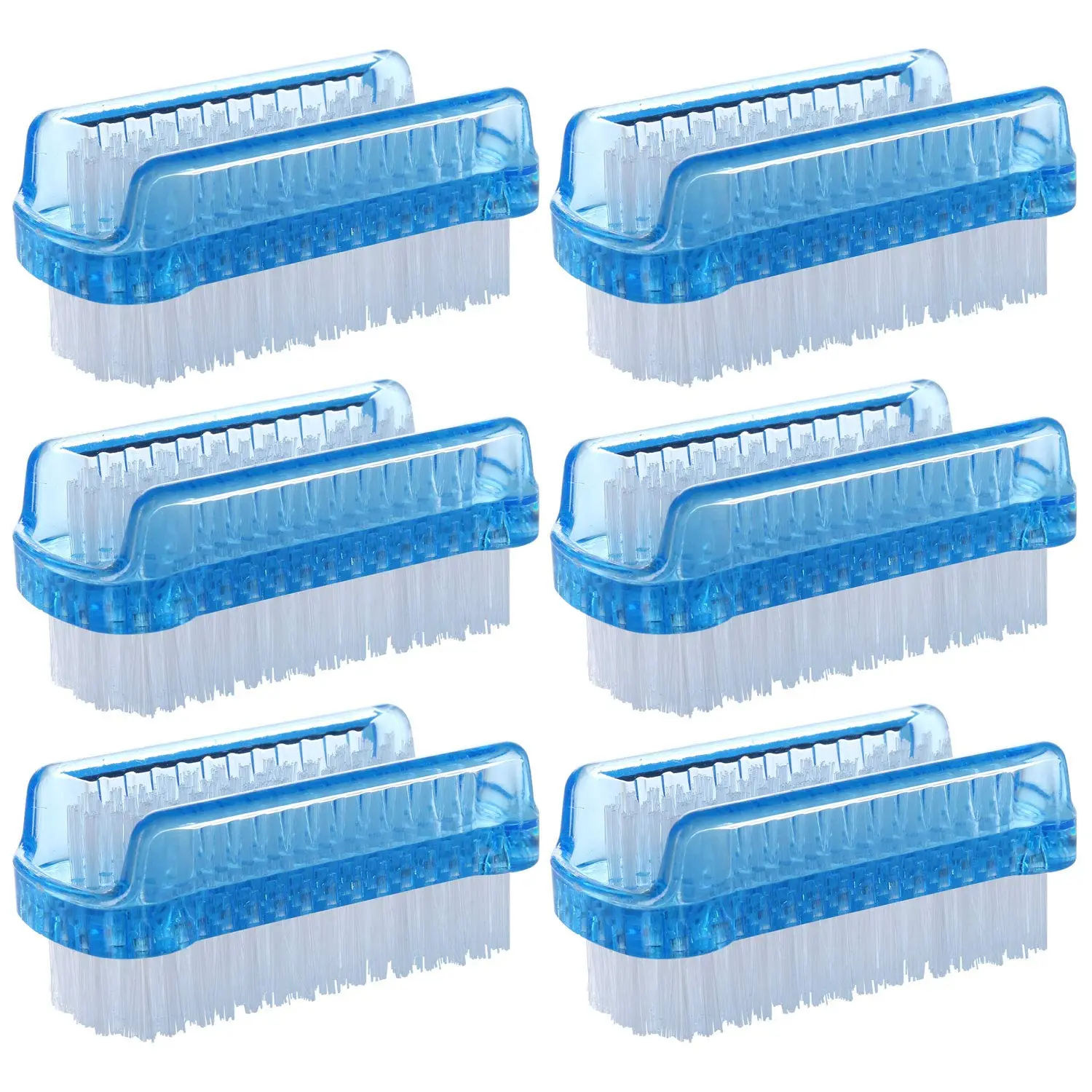 Nail Brush  6 Pcs Cleaning Dual-sided Fingernail Scrub Cleaning Brushes Under Nail Cleaning Tool  Toes and Nails