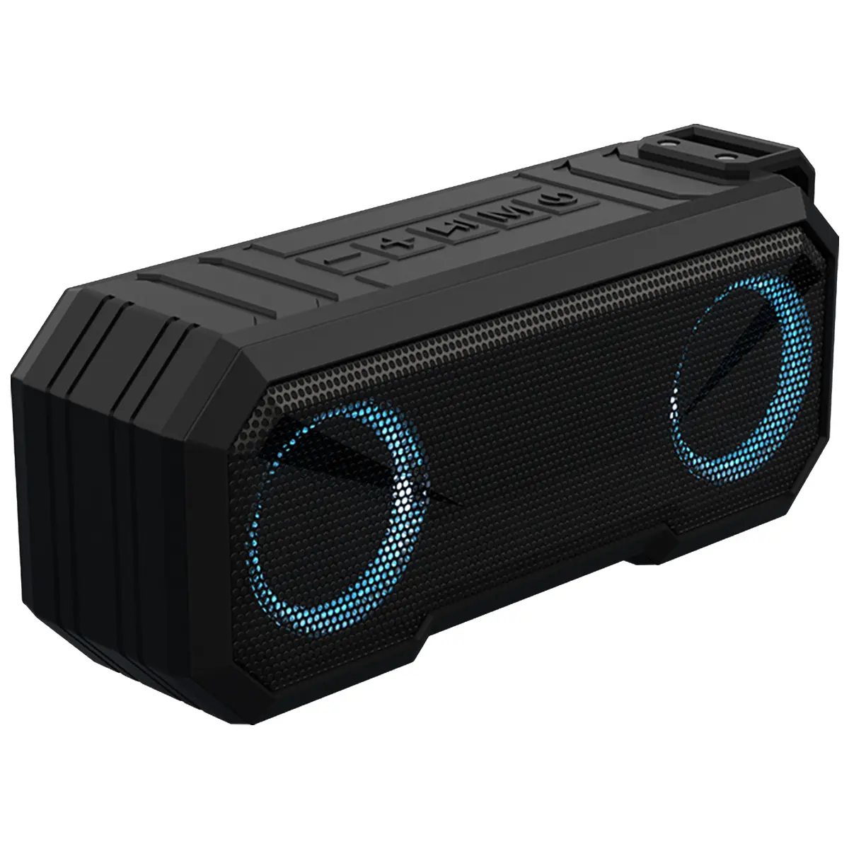 Portable Bluetooth Speaker - RGB Light with TWS Stereo Bass, Multi-Mode Playback AUX/TF/USB Support for Outdoor Travel Party, Multifunctional Portable Speaker, RGB Multifunction Speaker