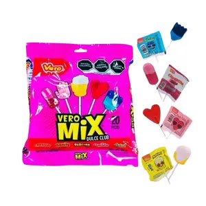 Vero Mix Lollipop 20 ct - Delicious Candy Snack Bonbon Sugar