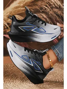 Unisex Spring Summer Thick Sole Sneakers Casual Breathable Men's Running Gym Shoes Comfortable Soft Anti-Slip Sizes 35-45
