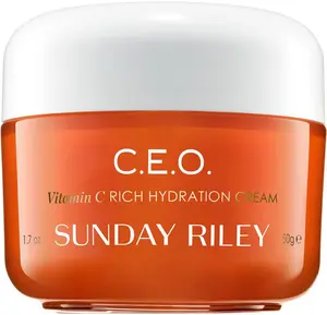 SUNDAY RILEY C.E.O. Vitamin C Rich Hydration Cream  1.7oz 1.7oz 1.7oz