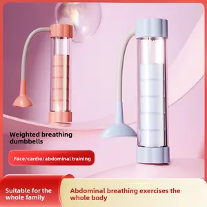 Breathing Trainer Running Fitness Strength Training Equipment Breathing Dumbbell Abdominal Breathing Vital Capacity Training