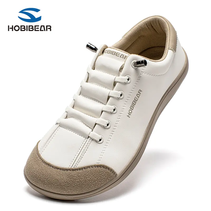 HOBIBEAR Womens Mens Wide Minimalist Barefoot Sneakers Zero Drop Shoes Lightweight Comfortable