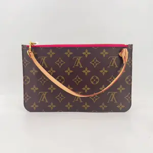 Pre-owned Louis Vuitton leather Shoulder Bags M46978 Neverfull GM Monogram Women's Pouch Combo