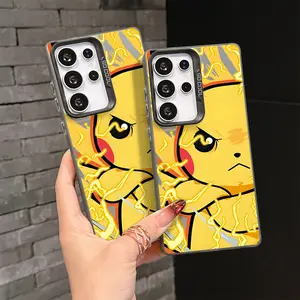 Anime P-PokemonsPhone Case Suitable for Samsung Galaxy S26 S25 S24 A37 A57 A17 A07 A56 A26 A36 A55 A35 A06 A16 A05 A14 A24 A34 A54 A15 A05s A04e A25 S23 S22 S21 S20 FE Ultra Plus Edge 4G 5G Anti Fall Matte Back Cover