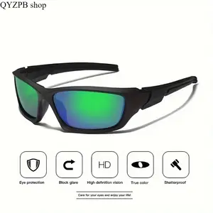 Polarized Sunglasses for Men & Women UV400 Anti-Glare Lightweight Wraparound Sport Sunglasses for Cycling Driving Fishing Hiking Golf Outdoor Fashion Eyewear (2/3 Pack)