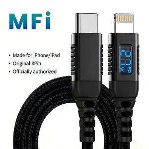 USB C to Lightning Cable Mfi Certified, Fast Charger 27w USB-C Power Delivery, Compatible with Smartphone, iPhone 14/13/12/11/XS/XR/x/8/iPad