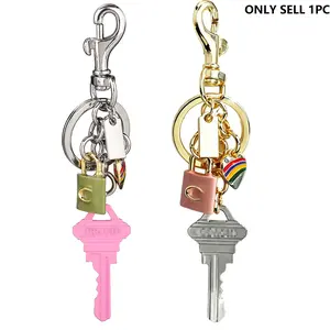 Gold C Bag Charm for Handbag - Christmas Stocking Stuffers Gifts for Women - Purse Charms Keychains Accessories