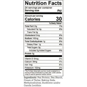 AcreMade Plant-Based Egg Replacer for Baking, Vegan Egg Powder, Whole Egg Replacer, Gluten-Free, Soy-Free, Non-GMO, Shelf Stable, Natural Egg Substitute and Replacement for Baking, Top 9 Allergen-Free