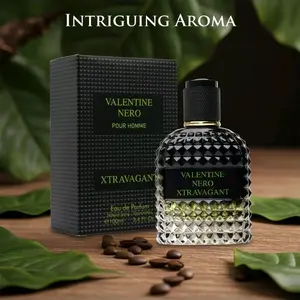 Urban Collection Valentine Nero Xtravagant for Men 3.4 oz 100ml Refined Masculine Woody Aromatic Eau de Parfum