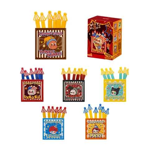 POP MART WHY SO SERIOUS Series - Magnetic Sealing Clip Storage Box Set