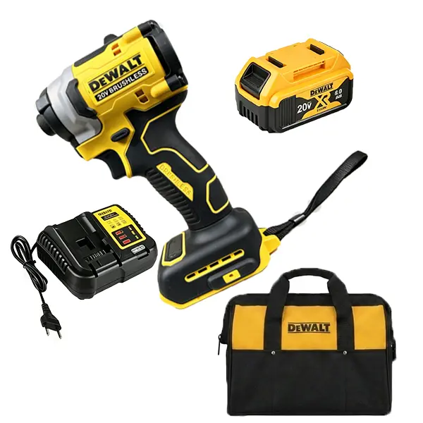 DEWALT DCF850 1/4" Hex Brushless Impact Driver, Compact Impact Tool With 3-Speed Control, Perfect For Car Repair, Garage Maintenance & Automotive DIY Work