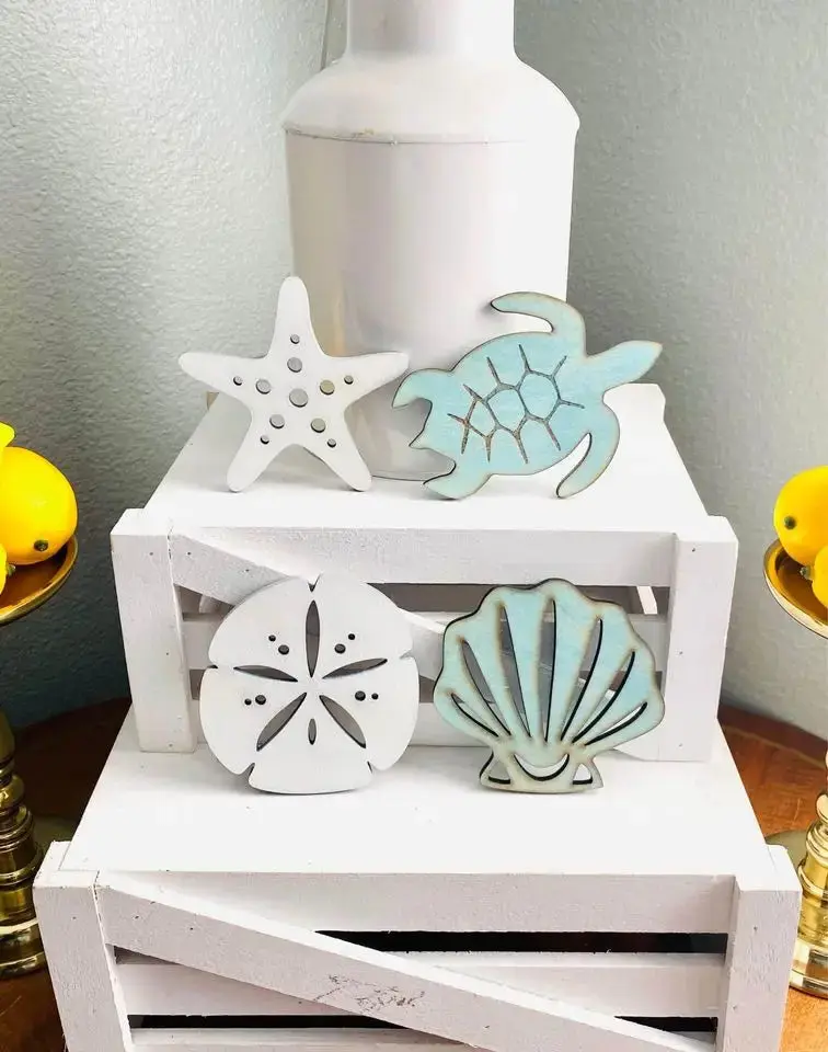 Coastal Inspired Beach Themed Coasters