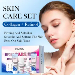 Collagen Retinol Skin Renewal Set, Firming Softening Brightening Even Tone, Skincare, Face Care Essentials
