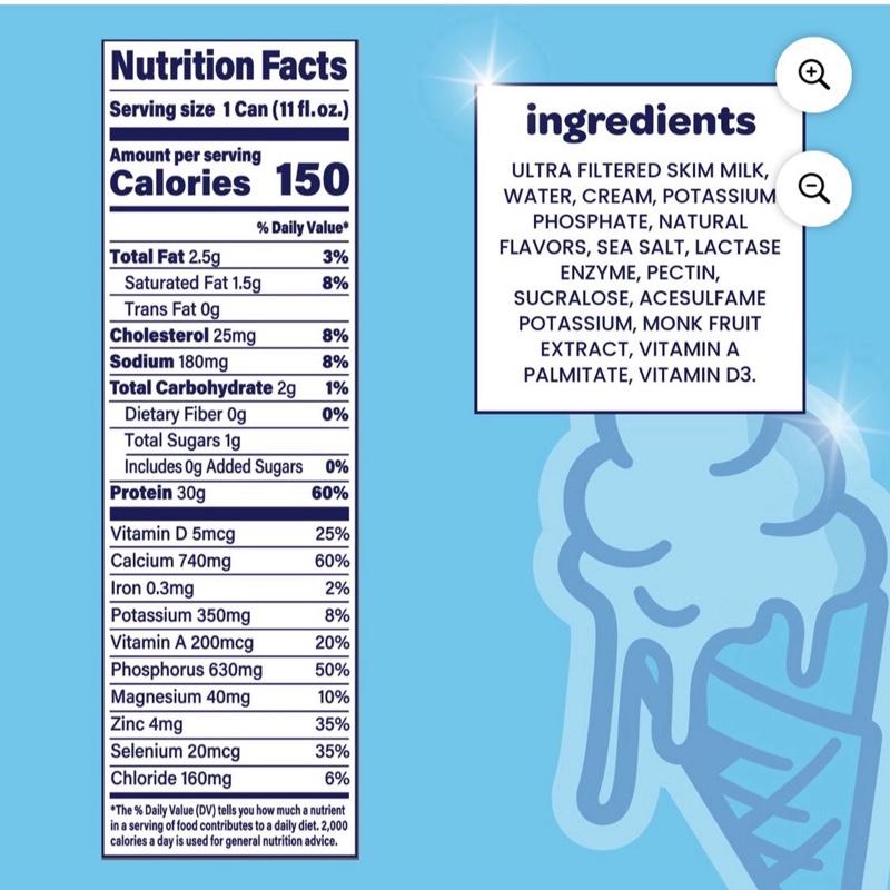 Nurri 30g Strawberry, Vanilla & Chocolate Low Sugar Ultra-Filtered Milkshake 11 fl. oz., 12 pk. High Protein Shake Beverage Flavor Low, Meal Replacement