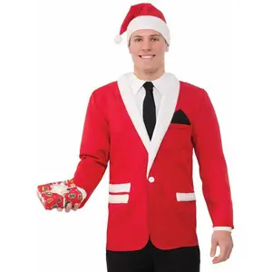 Simply Santa Jacket & Hat - Adult Costume
