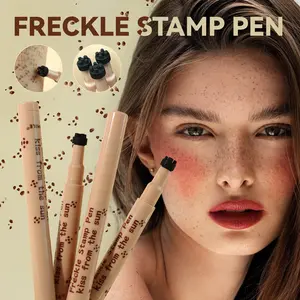 Natural Realistic Freckle Pen, Quick-Dry Waterproof Spot Pen, Long-Lasting Non-Fading Design, Perfect for Makeup Artists & Daily Use, Cosmetic Product, Durable
