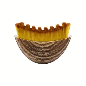 Portable Lymph Drainage Facial Massager with Contour Brush, Nylon Bristles, Swelling Reduction, Lymph Edema Care, Suitable for Dry & Oily Skin, Lymphatic Drainage Tool