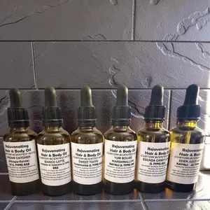 Mystic Aromas Rejuvenating Scented Hair & Body Oil - Fragrance-Infused Oils.