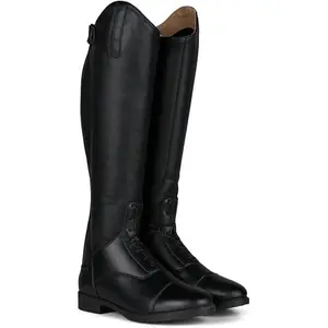 Horze Women's Black Regular Calf Rover Tall Field English Boots