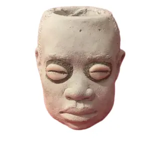 Elegua Head - Yoruba Santeria IFA Cabeza de Elegua Eshu Head Decor Religious Ornaments Decorative