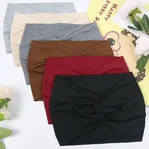 Women's Wide Headband 6-piece Set Extra Large Turban Headband (9.8×7.08 Inch) Beauty & Personal Care hair styling tools