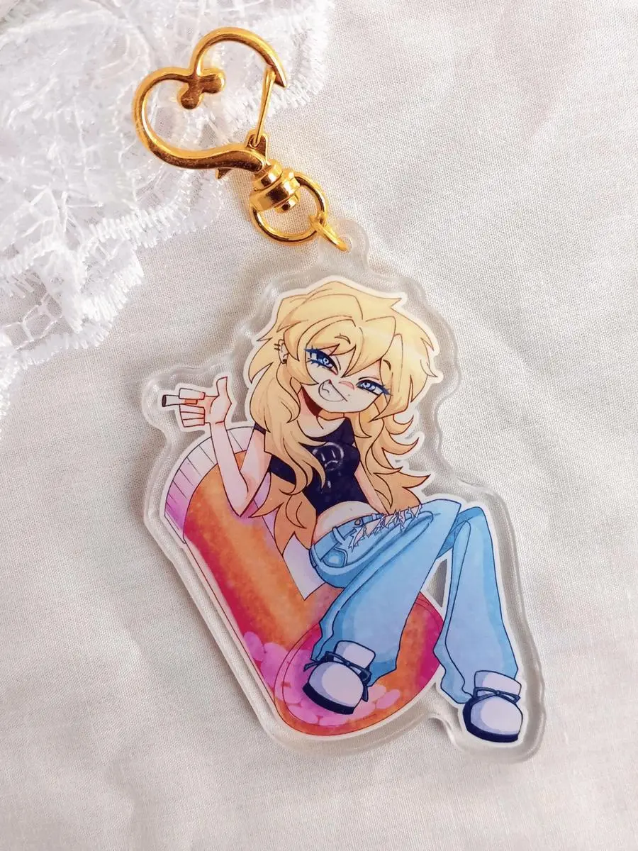 Class of '09 Acrylic Keychains – Nicole, Jecka, Ari, Emily Designs