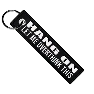 Hang On Let Me Overthink This - Motorcycle Keychain