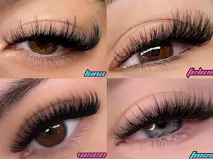 Mink Lashes Anime Style Strip Lashes Fox Cat Eye Eyelashes Lash Applicator Manga Lashes Wispy Lashes - Cosmetic, Makeup