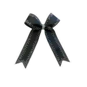Moderate Stoned Rhinestone College Style Bow