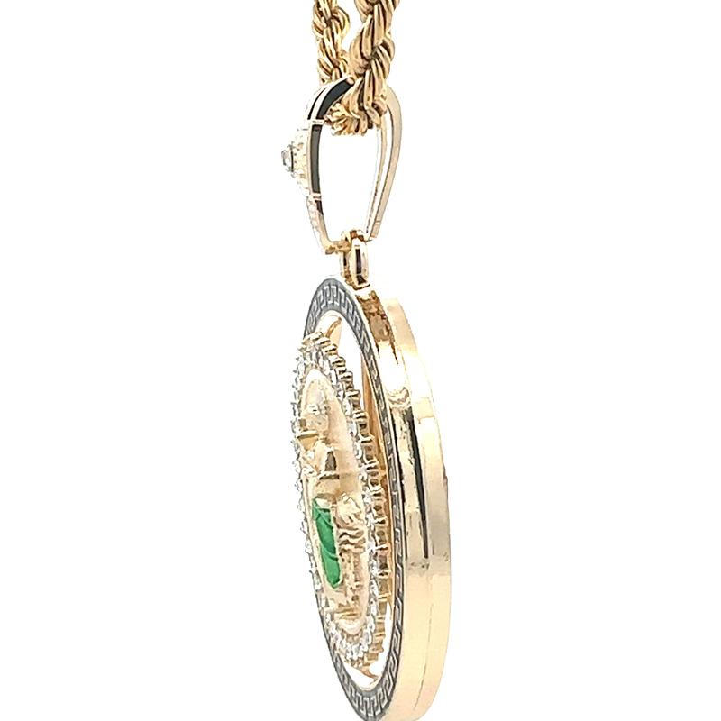 St Jude Spinning Centenario (24K Gold Tone)