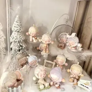 Skullpanda Temperature Series Figure Toy, Trendy Collectible Figurine Gift for Girls, Unique Decorative Accessory