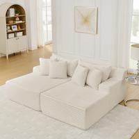 Beige + Foam + 2 seat