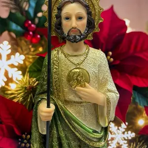 St. Jude Statue – Patron Saint of Lost Causes | 17” Religious Figure gift meaningful