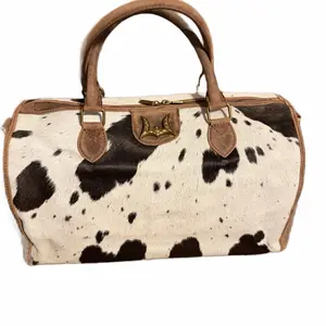 Loyal West Gold Standard Medium Duffle Bag - In Cowhide And Calfskin / Single