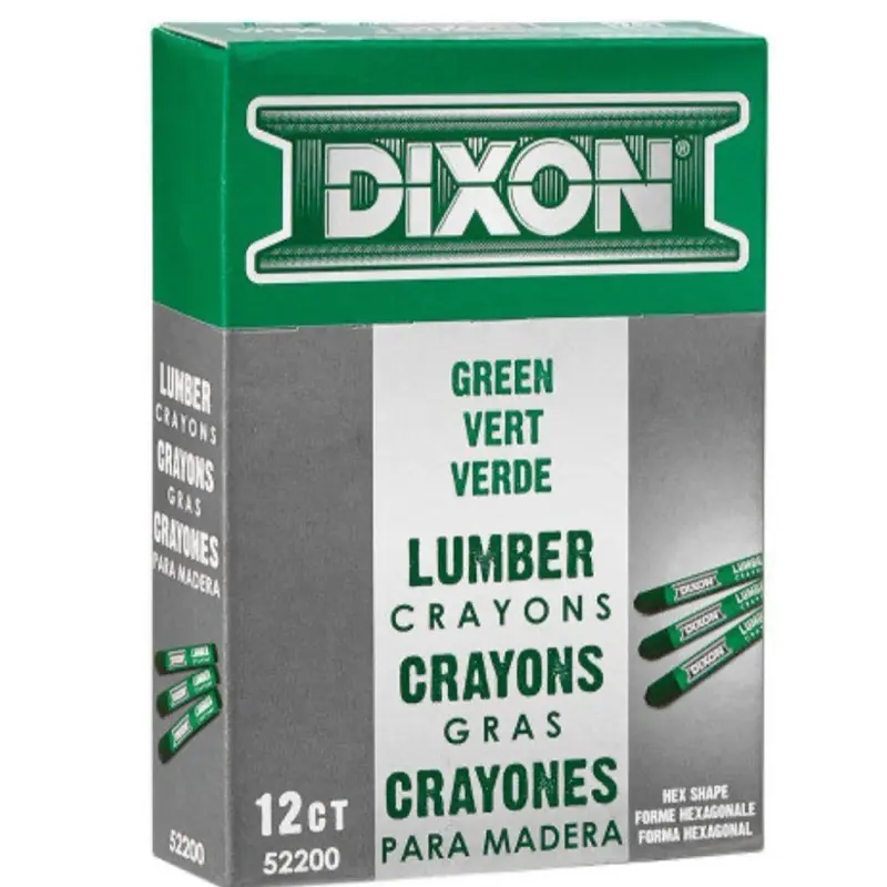 Green Dixon Industrial Lumber Crayons