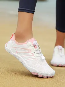 Women's Outdoor Beach Hiking Style Shoes, Fashionable Comfortable Non-Slip Durable Breathable Quick-Dry Five-Finger Water Shoes, Multi-Functional Yoga Shoes, Slip Resistant Shoes