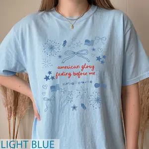 american glory tee ,july 4th shirt, independence day, 4th of july t-shirt, patriotic tee , fading before me, feeling hopeless