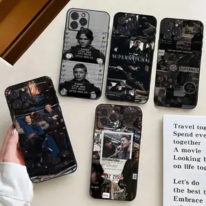 S-Supernatural SPN Dean And Sam Phone Case ,For iPhone 17 16 15 14 13 12 11 - The Fashionable Design Phone Case Best Christmas Gift For Fans!