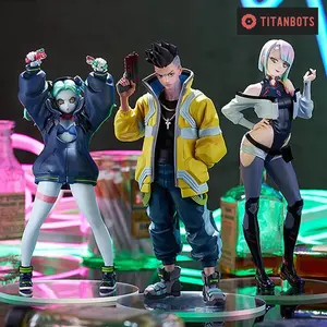 Cyberpunk Anime Edgerunners Rebecca Standing Figure Model - Birthday Gift - Action Figure - Desk Decor - 12inches Height