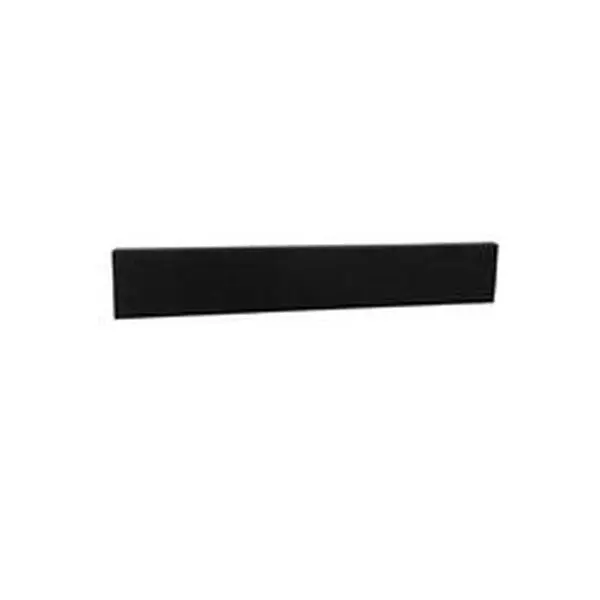 Bellaterra Home 21 x 4 x 0.67 in. Durable Waterproof Wall Mount Concrete Sidesplash, Black, for Bathroom (Model SIDESPLASH-CTBL-21)