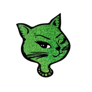 Goth Kitty Sticker