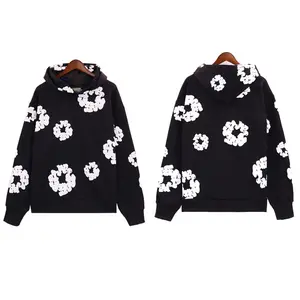 Men's Cotton Puff Print Hoodie